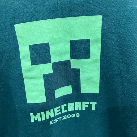 H&M Minecraft Boys Sweater Size 8/10 Years - Picture 3 of 6